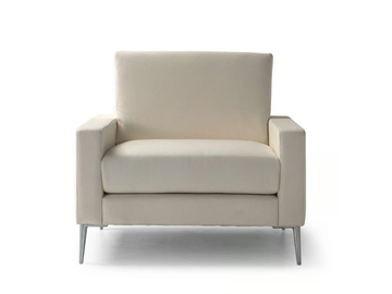 BOSTON SOFA - Upholstered armchair with armrests by Domingo Salotti - view 3